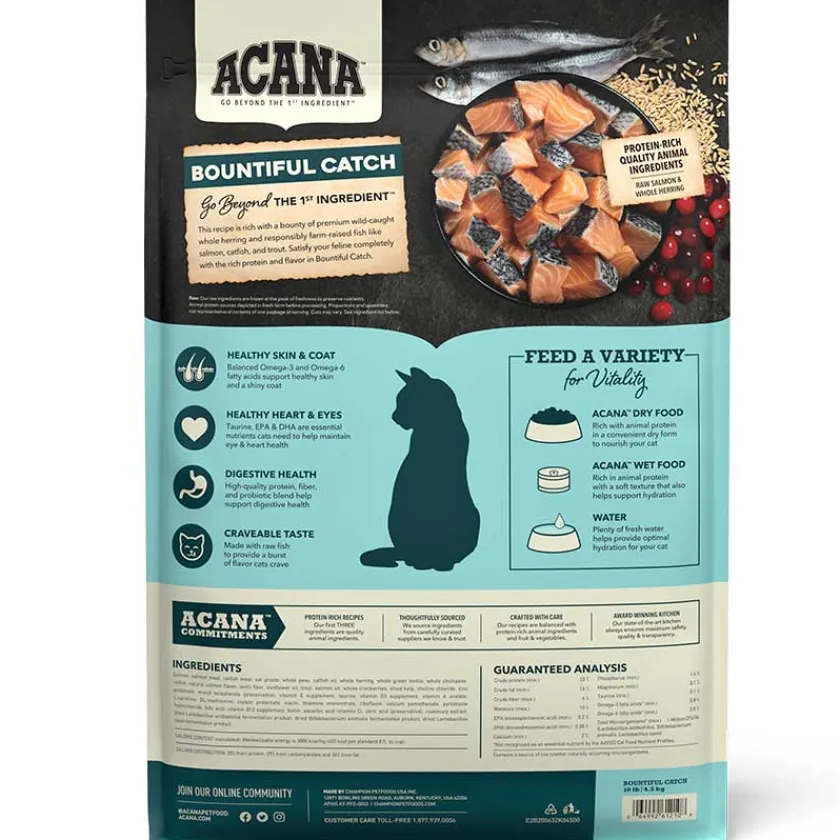 Acana Adultos (1 A 7 Años)^Cat Bountiful Catch 1.8kg