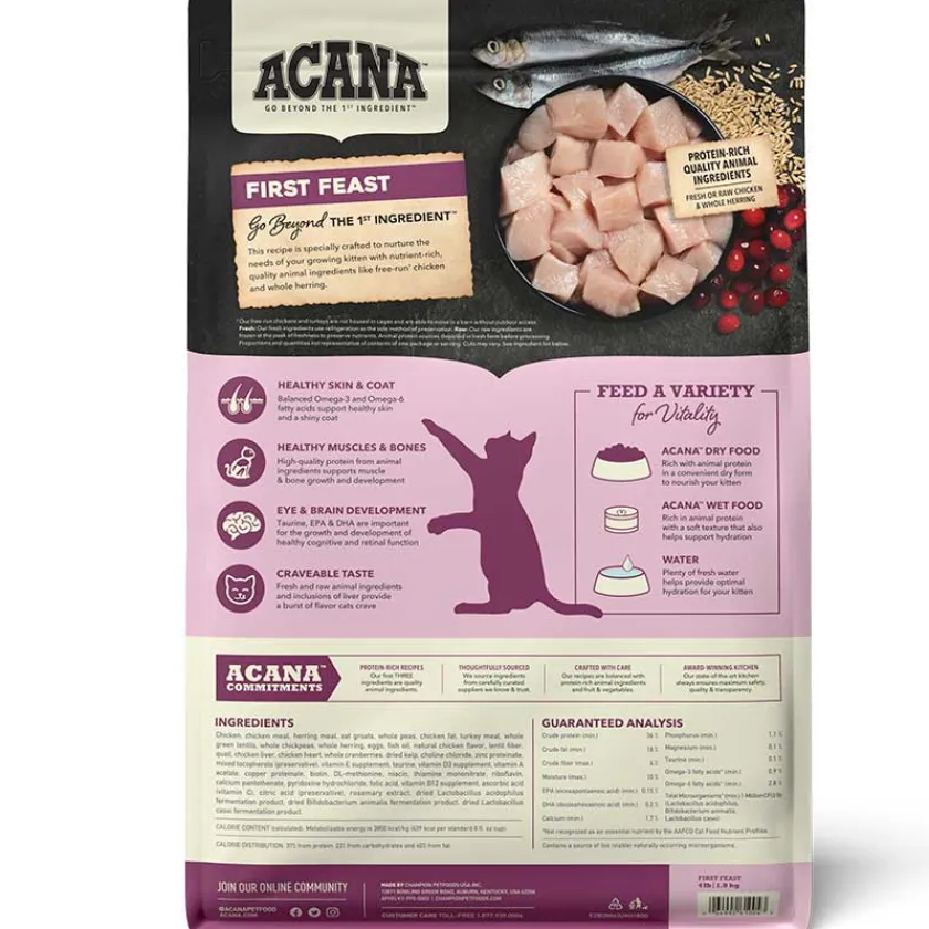 Acana Gatitos (0 A 12 Meses)^Cat First Feast 1.8kg
