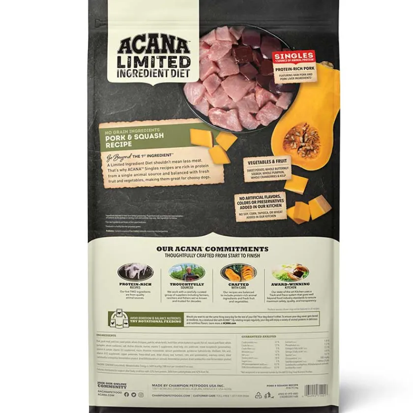 Acana Senior (+7 Años)^Dog Pork Squash 10.2kg