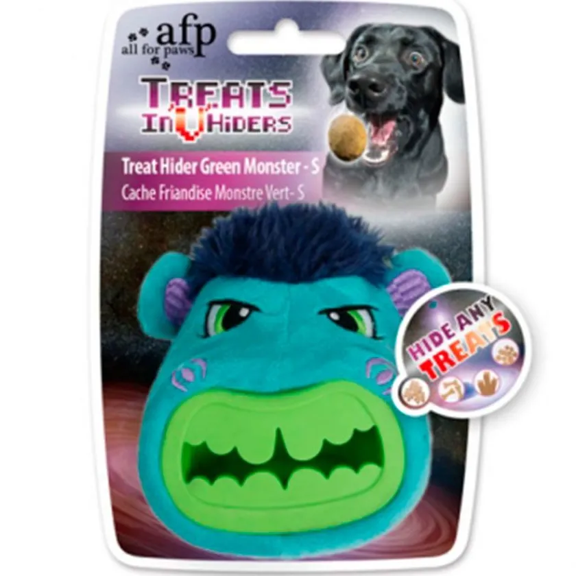 AFP Juguetes^Treats Hider Monster Green - S