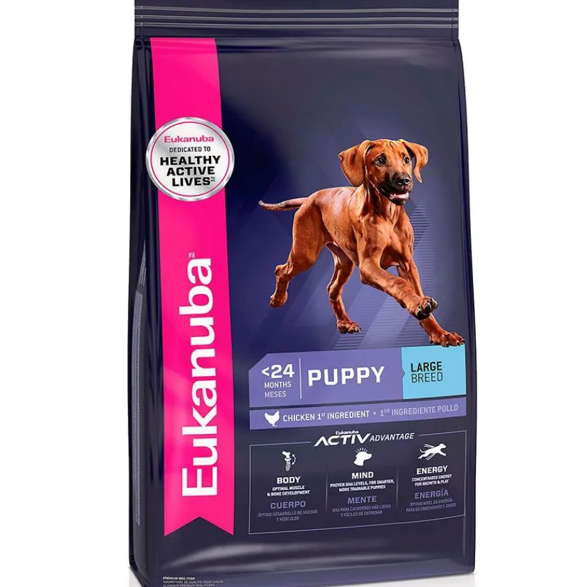 Eukanuba Cachorros (0 A 12 Meses)^Alimento Puppy Large Breed 15kg