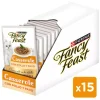 Fancy Feast - Purina Húmedos^Alimento Fancy Feast Casserole Pollo y Pavo 85g PACK 15 Unidades