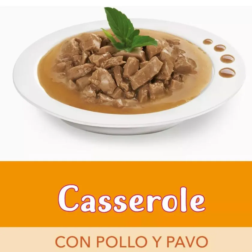 Fancy Feast - Purina Húmedos^Alimento Fancy Feast Casserole Pollo y Pavo 85g PACK 15 Unidades