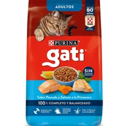 Purina - Gati Adultos (1 A 7 Años)^Alimento Gati sabor Pescado y Salmón 15kg
