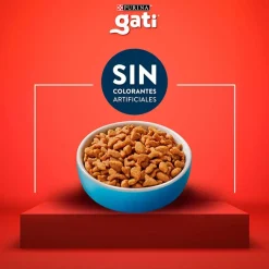 Purina - Gati Adultos (1 A 7 Años)^Alimento Gati sabor Pescado y Salmón 1kg