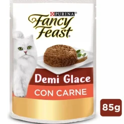 Fancy Feast - Purina Húmedos^Alimento húmedo Fancy Feast Demi Glace Carne 85g PACK 15 Unidades