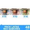 Fit Formula Húmedos^Alimento Húmedo Gato Gourmet Pack Sabores 48un