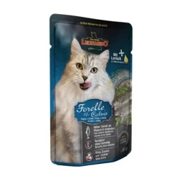 Leonardo Húmedos^Alimento húmedo Trucha y Catnip 85gr