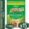 Dog Chow - Purina Húmedos^Alimento húmedo para perro DOG CHOW® Cachorros con Pollo sobre 100gr Pack 15 Unidades