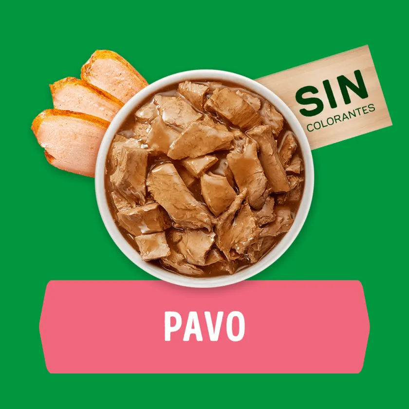 Dog Chow - Purina Húmedos^Alimento húmedo para perro DOG CHOW® Adultos con Pavo sobre 100gr Pack 15 Unidades