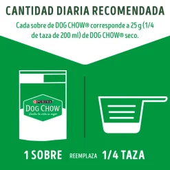 Dog Chow - Purina Húmedos^Alimento húmedo para perro DOG CHOW® Adultos con Pavo sobre 100gr Pack 15 Unidades