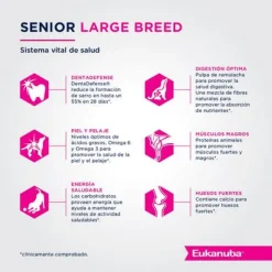 Eukanuba Senior (+7 Años)^Alimento Perro Senior 7+ Large Breed 15kg