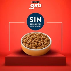 Purina - Gati Adultos (1 A 7 Años)^Alimento seco para gato GATI Adultos Carne y Pollo a la Jardinera 15Kg