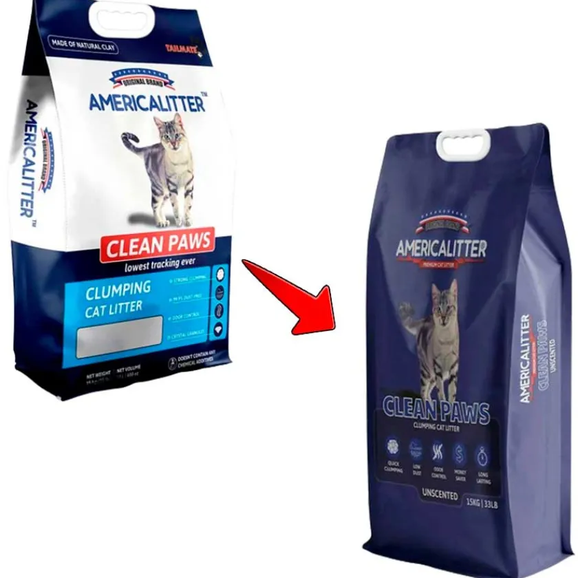 America Litter Arenas^Clean Paws 15kg