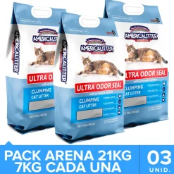 America Litter Arenas^Ultra Odor Seal Pack 21kg