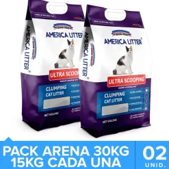 America Litter Arenas^Ultra Scooping Pack 30kg
