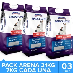 America Litter Arenas^Ultra Scooping Pack 21kg
