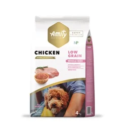 Adultos (1 A 7 Años)^Amity Low Grain Chicken Adulto 4 Kg