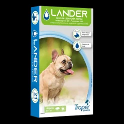 Traper Antipulgas Y Garrapatas^ANTIPARASITARIO PIPETA 4-10 KG LANDER (1 ML)