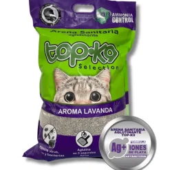 TOP K9 Arenas | Senior (+7 Años)^Arena Aglutinante Topk9 Iones De Plata/carbón Activado Lavanda 10kg