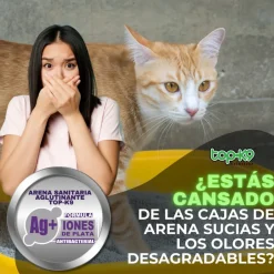 TOP K9 Arenas^Arena Aglutinante Topk9 Iones De Plata y carbón Activado Lavanda 10kg Con PALA de Regalo!