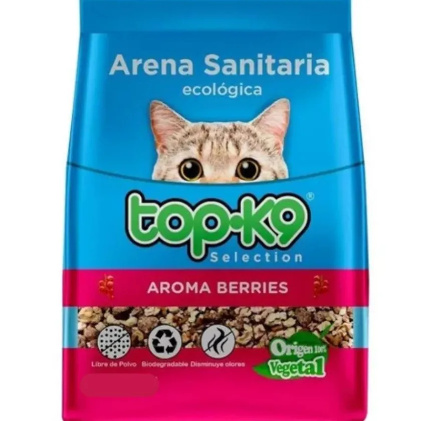 TOP K9 Arenas^Arena Ecológica Berries Topk9 10 Kg