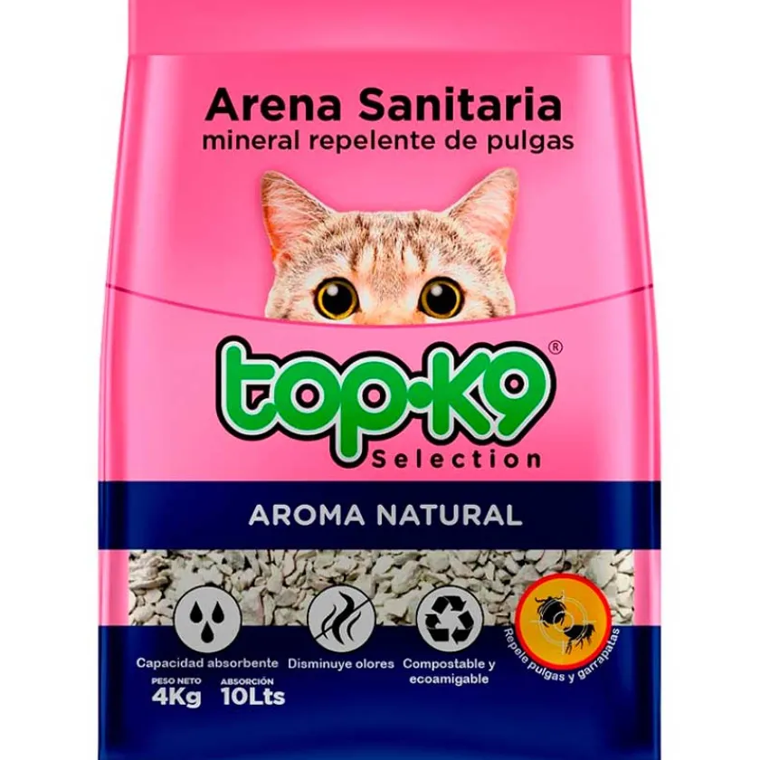 TOP K9 Arenas | Control Peso^Arena Mineral TopK9 4 kg