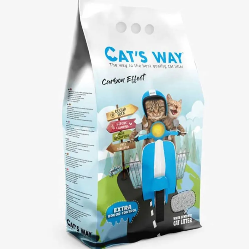 Arenas^Arena Sanitaria Cats Way Con Carbono Activado 8.5kg
