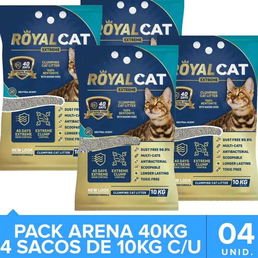 Royal Cat Arena Arenas^Arena sanitaria Royal Cat PACK 40kg
