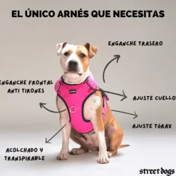 Street Dogs Arnes, Collares Y Correas^Arnés Comfort para Perros StreetDogs Pink L