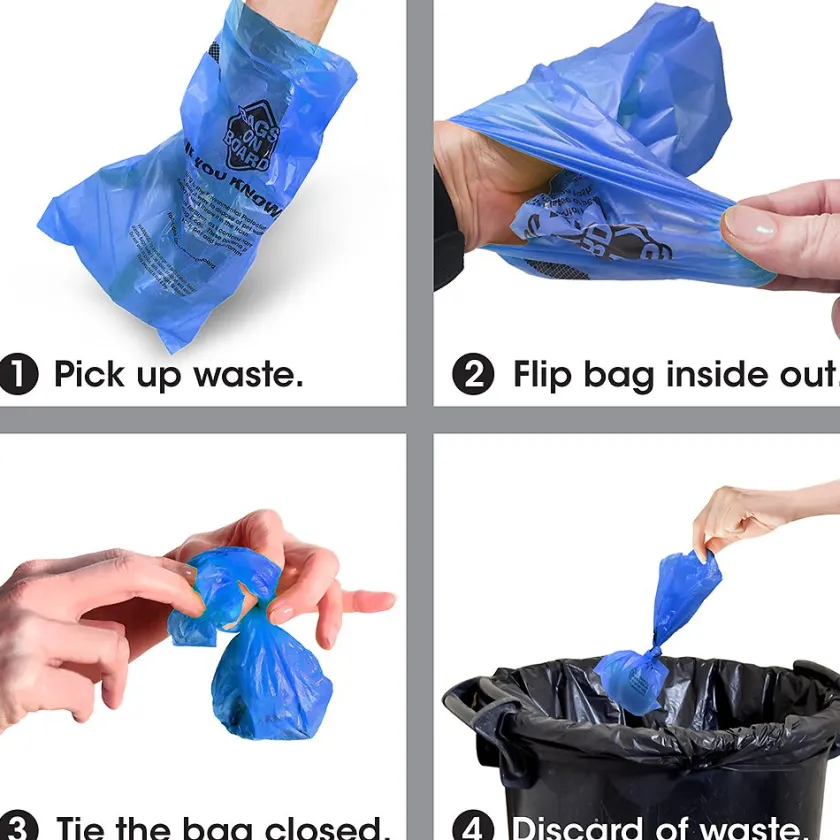 Bags On Board Higiene Y Aseo^Bolsas para desechos 21 Rollos