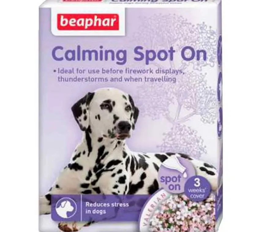 Beaphar Adiestramiento^Calming Spot On Pipeta Calmante para Perros 3 UN