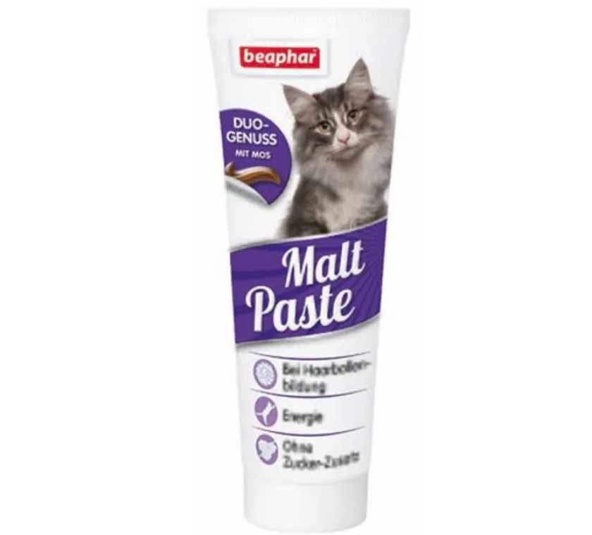 Beaphar Vitaminas Y Suplementos | Higiene Y Aseo^Pasta de Malta control bolas de pelo 100gr
