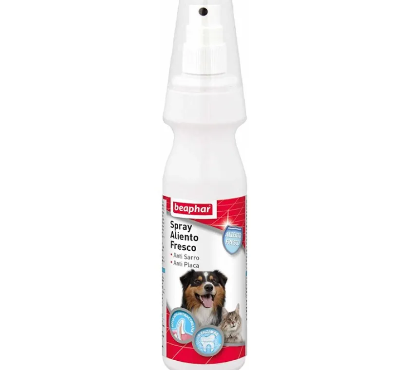 Beaphar Cuidado Dental^Spray Aliento fresco perros y gatos 150ml