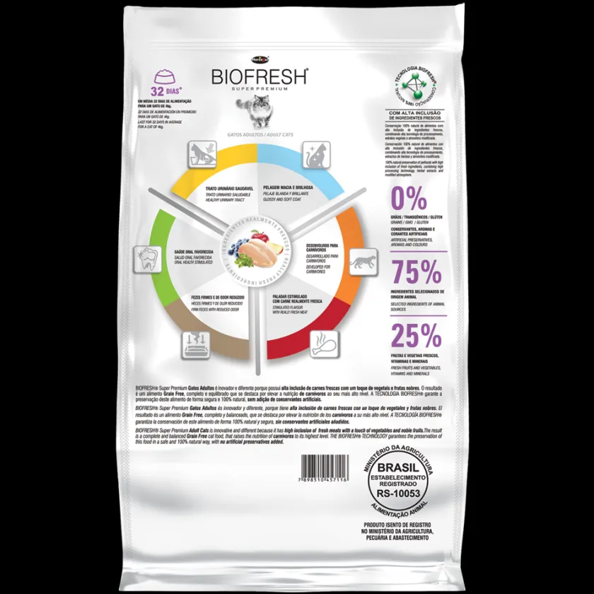 Biofresh Adultos (1 A 7 Años)^Gatos Adultos 1.5kg