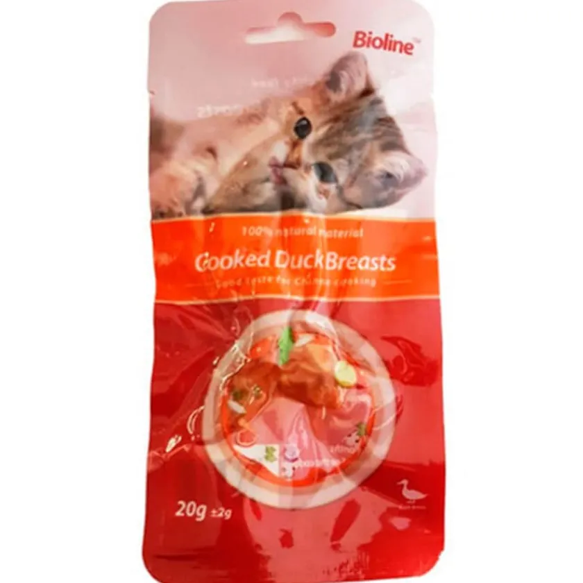 Bioline Naturales^Pechuga de Pato Cocida 20gr