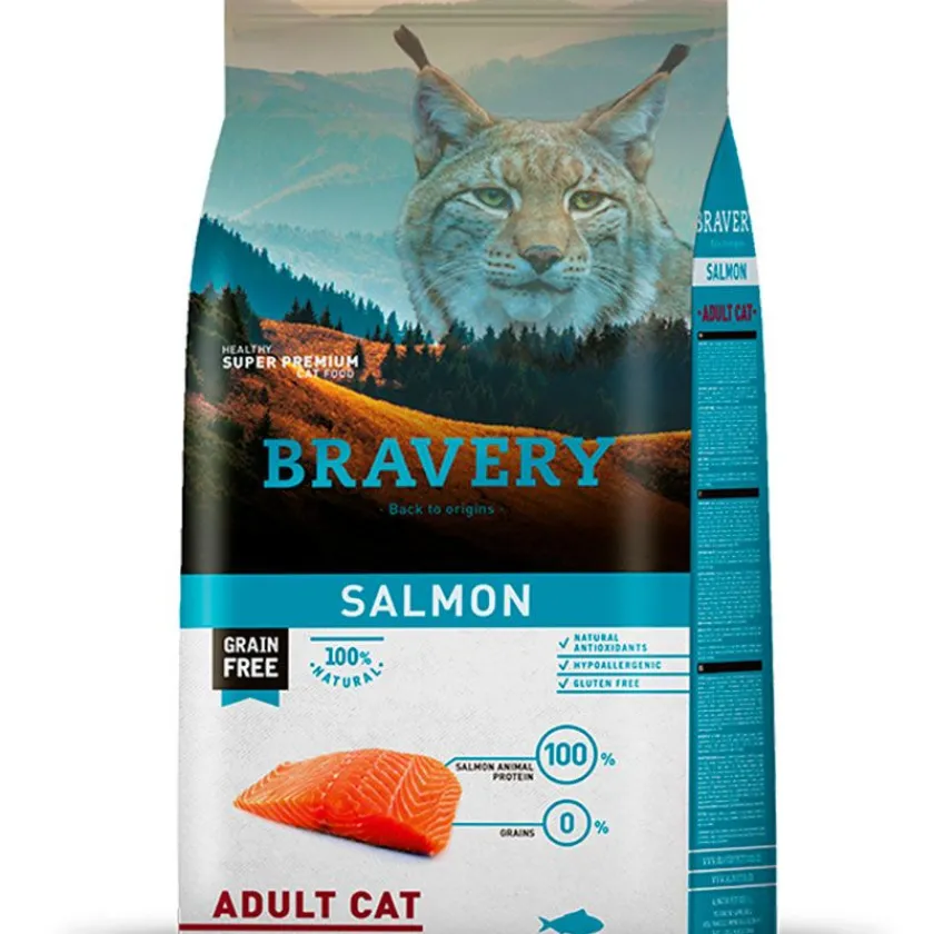 Bravery Adultos (1 A 7 Años)^Salmon Adult Cat 7kg