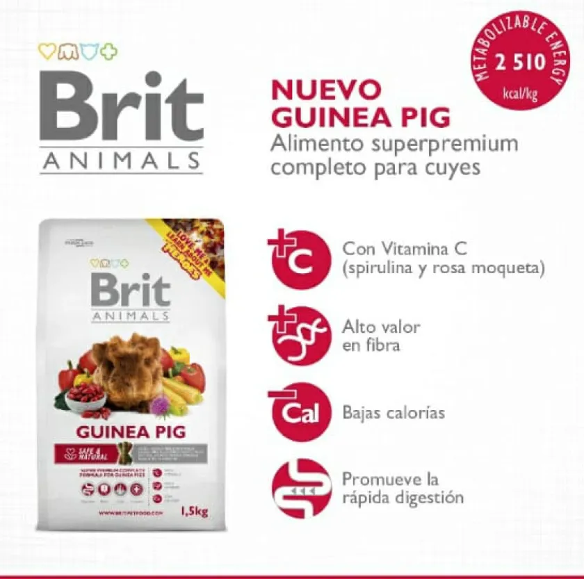 Brit Care Cobayos / Cuys^Brit Animals Guinea Pig Cuy 300gr