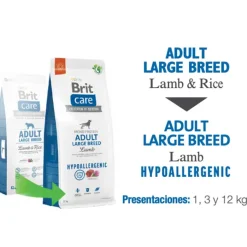 Brit Care Adultos (1 A 7 Años)^Adult Large Lamb Hypoallergenic 3kg