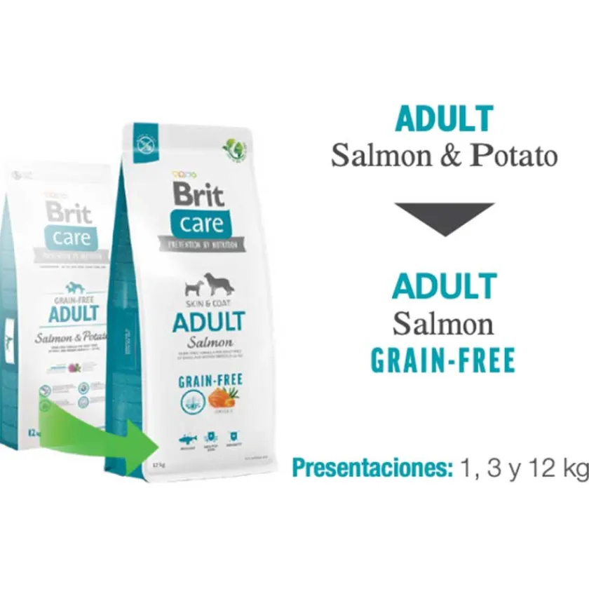 Brit Care Adultos (1 A 7 Años)^Adult Small / Medium Breed Salmón 3kg