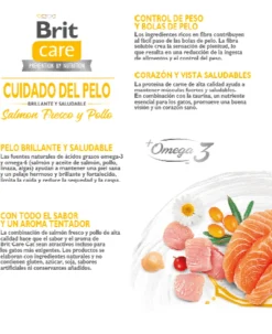 Brit Care Adultos (1 A 7 Años)^Cat Haircare Healthy and Shinny Coat 7kg