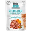 Brit Care Húmedos | Funcionales^Cat Pouch Sterilized Rabbit 85gr