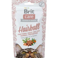 Brit Care Galletas^Cat Snack Hairball 50gr