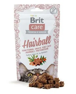 Brit Care Galletas^Cat Snack Hairball 50gr