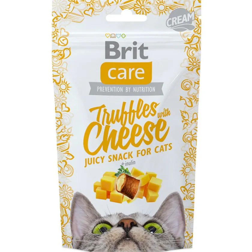 Brit Care Galletas^Cat Snack Truffles Cheese 50gr
