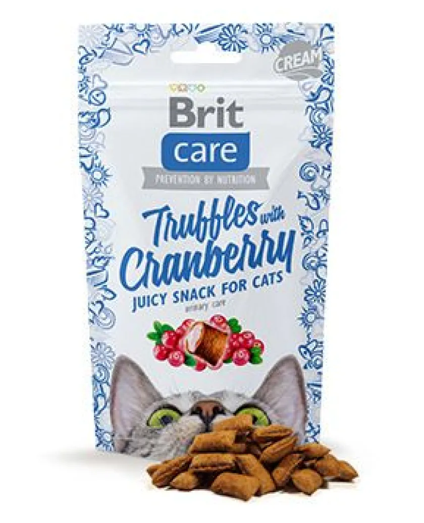 Brit Care Galletas^Cat Snack Truffles Cranberry 50gr
