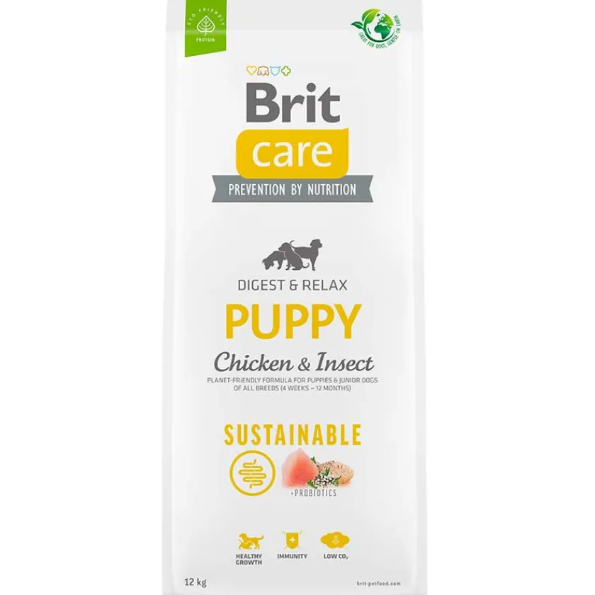 Brit Care Cachorros (0 A 12 Meses)^Dog Chicken Insect Puppy 12kg
