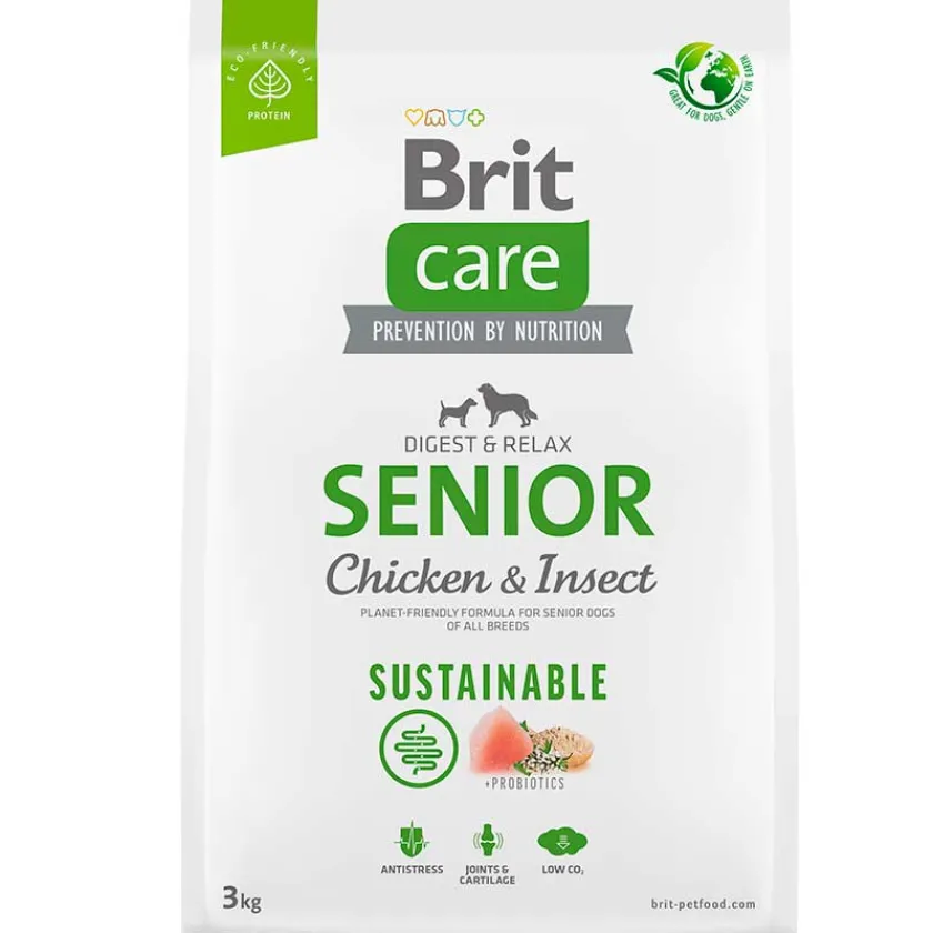 Brit Care Senior (+7 Años)^Dog Chicken Insect Senior 3kg