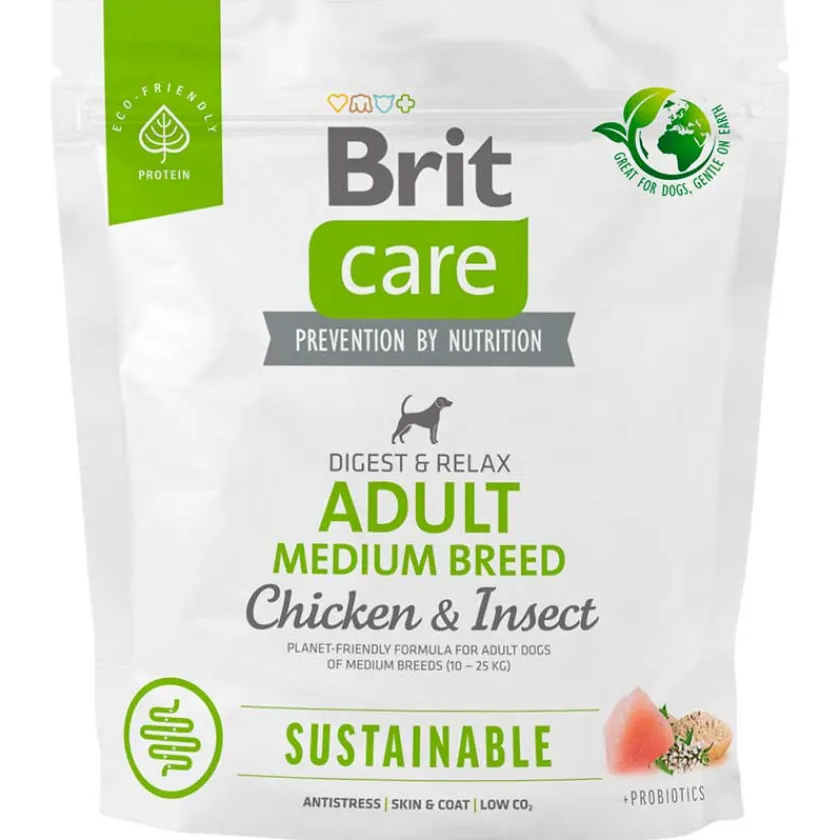 Brit Care Adultos (1 A 7 Años)^Dog Chicken Insect AD Medium 1kg