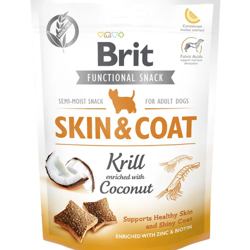 Brit Care Funcionales^Dog Funcional Snack Skin Coat 150gr